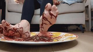 Charlee's Sweet Chocolate Feet