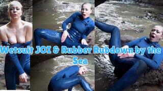 Wetsuit JOI & Rubber Rubdown by the Sea - MP4