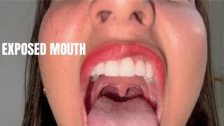 My Mouth Exposed with Flash | Your Fantasy in 4K