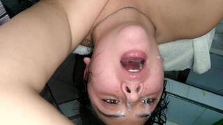 VOMIT ON MY FACE ( GAGGING)