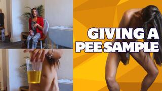 Giving a Pee Sample at The Doctors