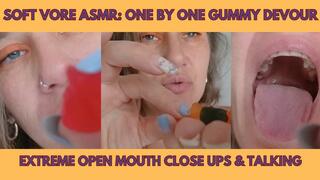 Soft Vore ASMR: One by One Gummy Devour