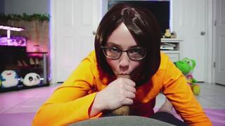 POV Velma Loves Fucking Big Cock And Getting Creampied!