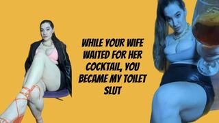 While His Wife Waited for Her drink, He Became My Devoted Sub