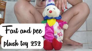 Fart and pee plush toy 252