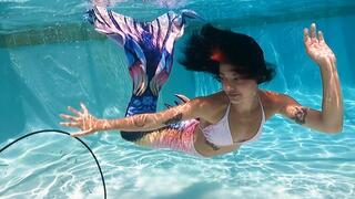 Aquaphilias- Kilo- She tries out to be a Mermaid at Weeki Wachee