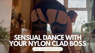 Watch Me Change, Watch Me Dance - Sensual Stocking Tease - Boss Fantasy