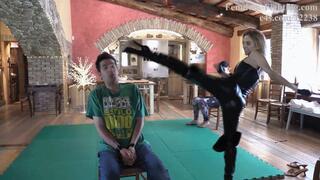 Olha Lethal Blonde in: The Leather Interrogation Inquisitor Part II