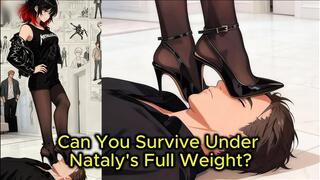 High Heel Face Crush - Can You Survive Under Nataly's Full Weight?