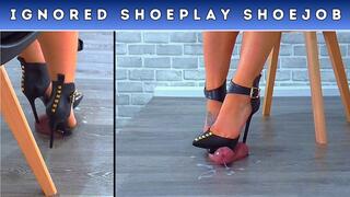 Goddess Amber - Cum In Filth & Silence Under My Spikey Manolo Blahniks (D78) - Split Cam