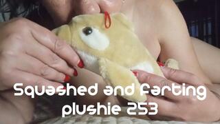 Squashed and farting plushie 253