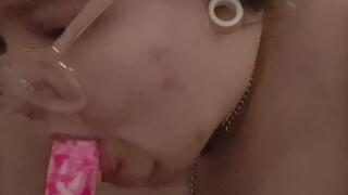 Big Fat pig deep throats knot till he pukes