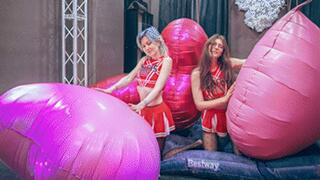 Q1101 Major Mayhem with six huge mylars - 1080p