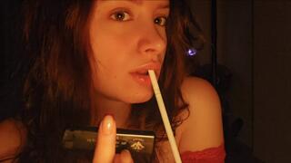 Smoking Eve 120s while having an interesting conversation about Smoking, for sure a turn on xxx