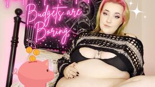 Findom Feedee RP - Budgets are BORING