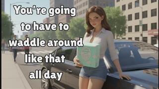 Messy diaper day trip bundle (parts 1 + 2) | ABDL audio