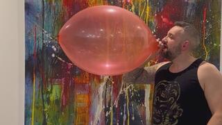 JL wins the fight vs a punchball