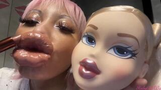 RubyDollLipz's Larger Lips+Doll Head Kisses #46