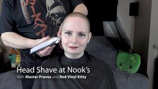 Head Shave at Nook's 1k