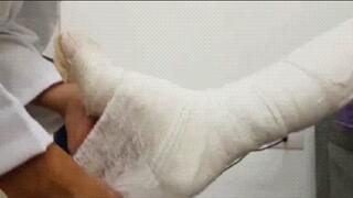 CASTED FEET – TRAPPED AND EXPOSED - MISTRESS KARINA CRUEL - FULL VERSION - KC PRODUCTIONS