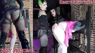 Sissy Pegging 4K ft Mistress Poisoned Onirika Slave Maz Morbid