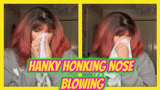 Hanky Honking Nose Blowing