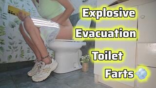 Explosive Evacuation Toilet Farts