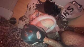 Watch me choking on this tasty BBC no stop