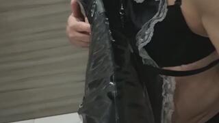 000020 Mistress Vida - FootFetish - Sissy Sergiana - High heel boots