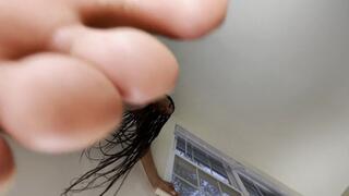 Her Massive Feet Hover Your Face