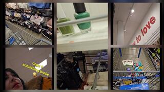 ASMR SHOPPING for CHEESECAKE INGREDIENTS BRAS MAGS BOOKSTORE and BREAKING THINGS