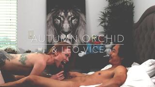 Leo Vice eats Autumn Orchid’s pussy before she sucks his cock, rides and gets fucked by him