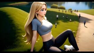 Giantess's Voracious Day in the Park