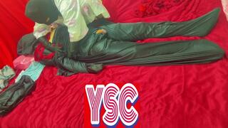 Ruined in black silky