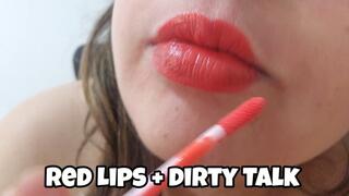 Red Lipstick tease– Dirty Talk in English & Spanish