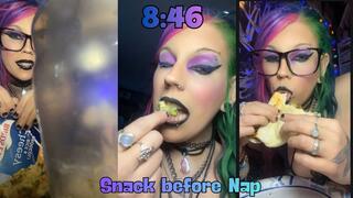 8:46:- Snack before Nap