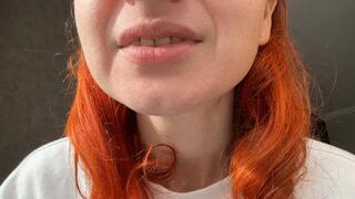 Yellow teeth brushing!