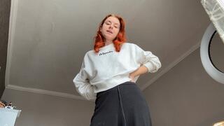 Lick my ass and play with your cock!