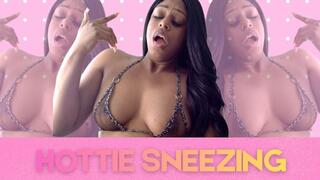 Hottie Sneezing