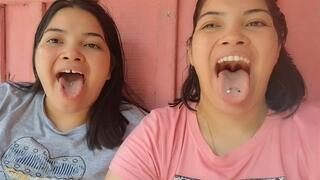 Trapped in our giant mouths - Vore