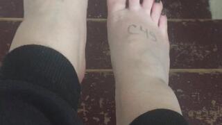 PLAYING AT THE STAIR BANISTERS