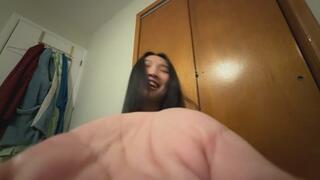 Indestructible Shrunken Panties Thief vs Asian Giantess.