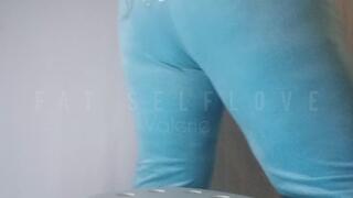 Giantess Buttcrush POV — Juicy Velvet Ass Crushes You (Slow Motion)