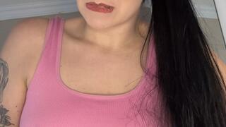 Little giantess fart tease