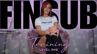 “FinSub Training Level One” [FINDOM]