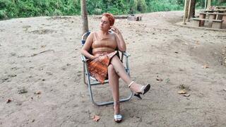 My feet and legs were bitten and I had to spend the afternoon scratching them (4)