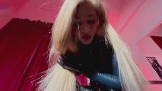 RubberDommes WORSHIP SPITTING BOOTS LATEX POV