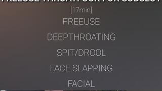 Throatfuck for petite freeuse slut [POV]