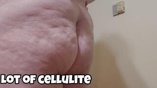 Chubby Girl Cellulite Showcase – Squeezing, Dimpling & Jiggling My Big Ass