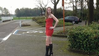 Shirley Revving in her Boots